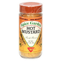 Spice Garden Hot Mustard Seed, 1.675-Ounce Jar (Pack of 8)