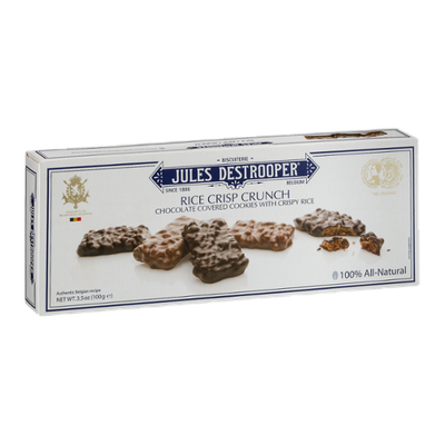 Jules Destrooper Rice Crisp Crunch Cookies