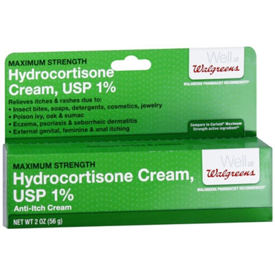 Walgreens Hydrocortisone 1% Anti-Itch Cream