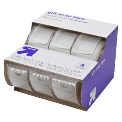 up & up up&up Gift-wrap Tape 3-pk. 3/4in X 300in