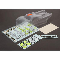 Team Losi Racing Body, Clear: 8IGHT-T E 3.0 TLR240006