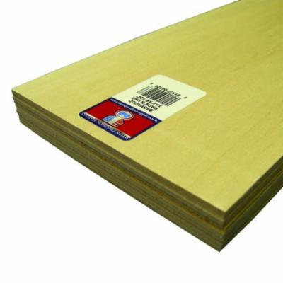 Midwest Basswood Sheets 3/32 in. 6 in. x 24 in.