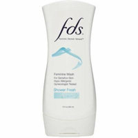 FDS Shower Fresh Feminine Wash, 13 fl oz