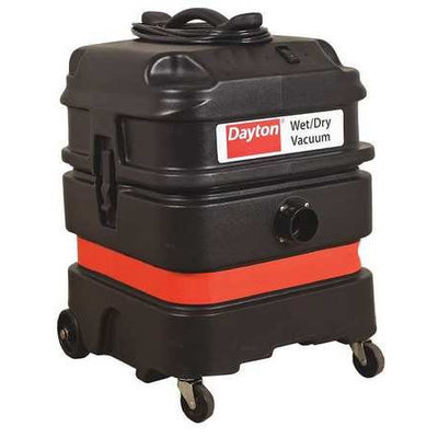 DAYTON 20X606 Wet/Dry Vacuum, 1.6 HP, 13 gal, 120V