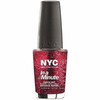 NYC New York Color In a New York Minute Nail Polish, Ruby Slippers, 0.33 fl oz