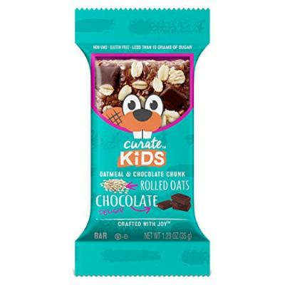Curate Kids Gluten-Free Snack Bars, Oatmeal & Chocolate Chunk, 20 Count, 1.23 oz