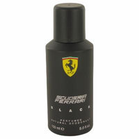 Ferrari Scuderia Black for Men by Ferrari Deodorant Spray 5 oz