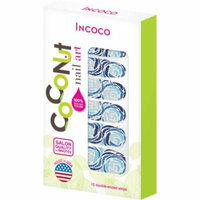 Coconut Nail Art by Incoco Nail Polish Strips, Keep Calm, 12 count