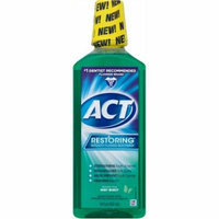 ACT Restoring Mint Burst Anticavity Fluoride Mouthwash, 18 oz