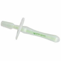 Green Sprouts Silicone Baby Toothbrush, 1 ct