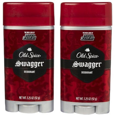 Old Spice Spice Red Zone Deodorant-Swagger-3.25 oz, Twin Pack
