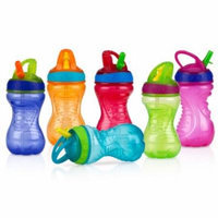 Nuby No-Spill Flip-it Cup, BPA-Free, 10 oz (Colors May Vary)