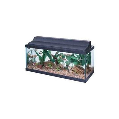 All Glass Aquarium AAG21230 30 in. Fluorescent Deluxe Black Hood