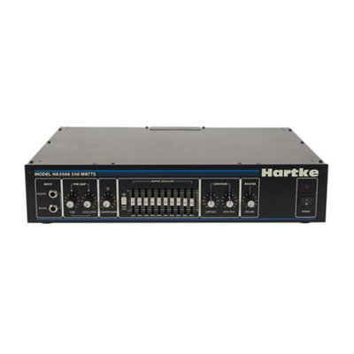 Hartke HA Series HA3500C 350 Watt Hybrid Bass Amp Head Black