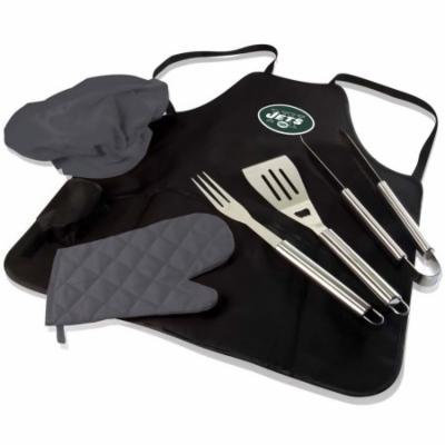 New York Jets BBQ Apron Tote Pro (Black)
