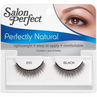 Salon Perfect Perfectly Natural False Lashes, 610 Black