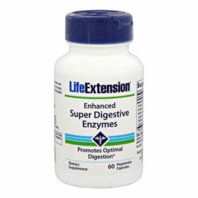 Life Extension - Enhanced Super Digestive Enzymes - 60 Vegetarian Capsules