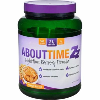 About Time Zz Nighttime Recovery - Peanut Butter - 2 lb