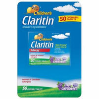 Children's Claritin Chewables Tablets- Grape - 50 ct.