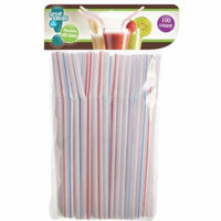 STRAWS FLEXIBLE 100CT