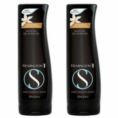 Remington Smooth and Silky Vanilla Mist Shave Gel 7fl. oz - 2 Pack + FREE SHIPPING!