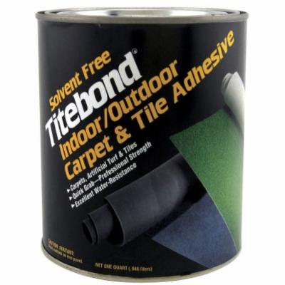 Titebond 5145 1 Quart Solvent Free Indoor & Outdoor Carpet & Tile Adhesive