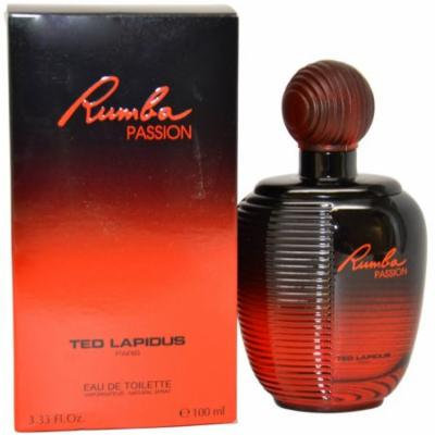 Ted Lapidus Rumba Passion for Women Eau de Toilette Spray, 3.33 oz