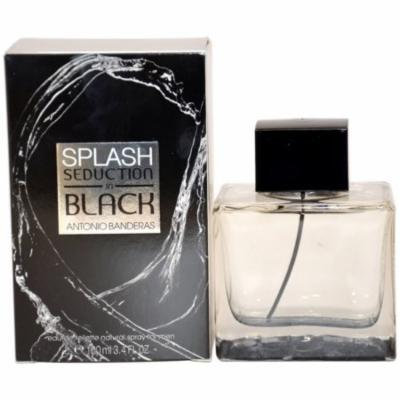 Antonio Banderas Seduction In Black Splash EDT Spray, 3.4 fl oz