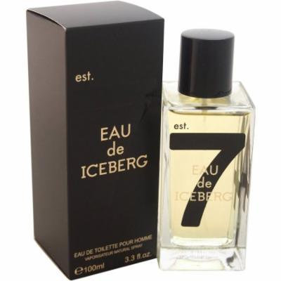 Iceberg Eau de Iceberg Pour Homme EDT Spray, 3.3 fl oz