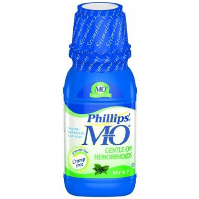 Phillips' Milk of Magnesia with Mineral Oil, Mint, 12-Ounce (Pack of 2)