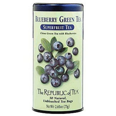 The Republic of Tea, Blueberry Green Tea, 50-Count
