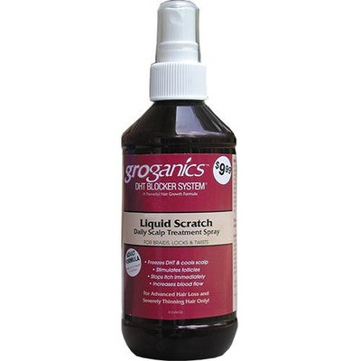 Groganics Liquid Scratch Daily Scalp Treatment, 8 Ounce