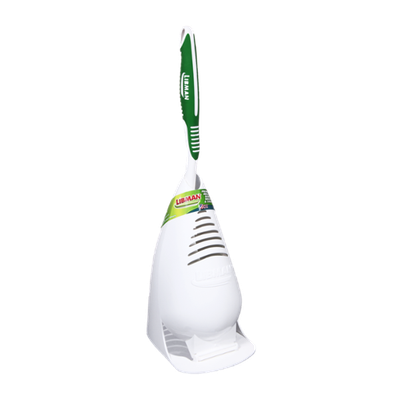 Libman Premium Angled Bathroom Bowl Brush & Caddy