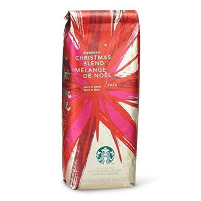 Starbucks Christmas Blend Coffee Beans 100% Arabica (1 pound bag)
