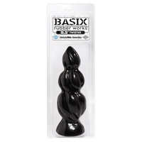 Basix Rubber Works 8.5-Inch Twister Dong, Black