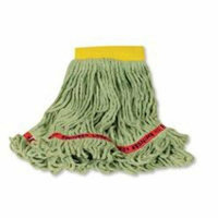 Rubbermaid Commercial Newell C25106GR00 Shrinkless Wetmop Small Shrinkless - Looped-End Cotton/Synth
