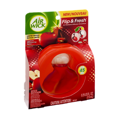 Air Wick Flip & Fresh Apple & Shimmering Spice Fragrance Air Freshener