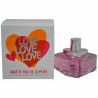 Agatha Ruiz De la Prada Love EDT Spray, 2.7 fl oz