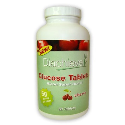 Diachieve Glucose Tabs Cherry 60/bottle
