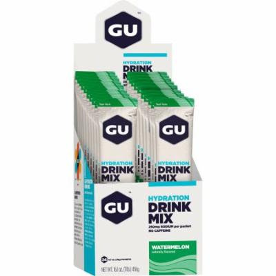 GU Hydration Drink Mix: Watermelon, Box of 24