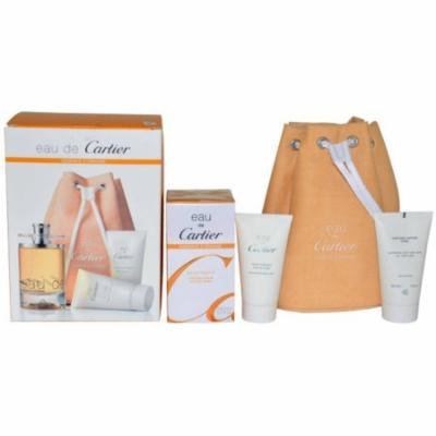 Cartier Men's Eau De Cartier Essence D'Orange Gift Set, 4 pc