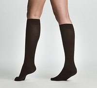 Sigvaris All Season Wool 242CLSW11 20-30mm. Hg Large Short Women Calf Brown