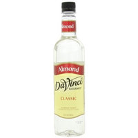 DaVinci Gourmet Classic Syrup, Almond, 25.4 Ounce (Pack of 3)