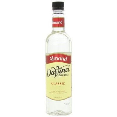 DaVinci Gourmet Classic Syrup, Almond, 25.4 Ounce (Pack of 3)