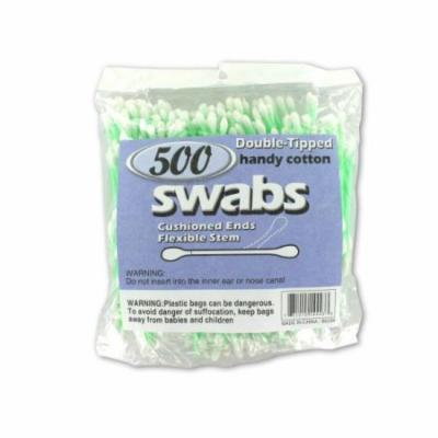 Bulk Buys Double-Tipped Cotton Swabs, Case of 24
