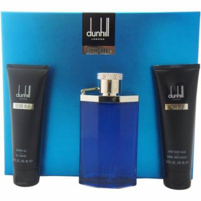 Alfred Dunhill Desire Blue London Gift Set for Men, 3 pc