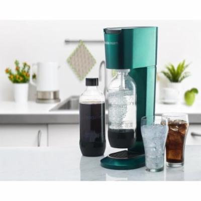 SodaStream Genesis Home Sparkling Water Maker Starter Kit w/ Reusable Bottle - Green with 1 liter bottle