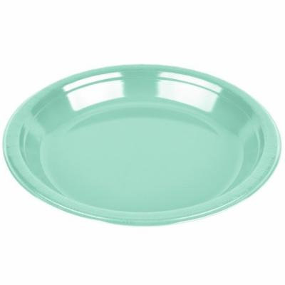 Club Pack of 240 Fresh Mint Green Premium Heavy-Duty Plastic Dinner Plates 9