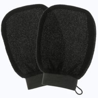 Belloccio® Set of 2 Premium Tanning Exfoliating Glove Mitts; Preparation Shower Scrub Gloves for Sunless Self Tanning