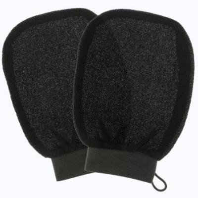 Belloccio® Set of 2 Premium Tanning Exfoliating Glove Mitts; Preparation Shower Scrub Gloves for Sunless Self Tanning